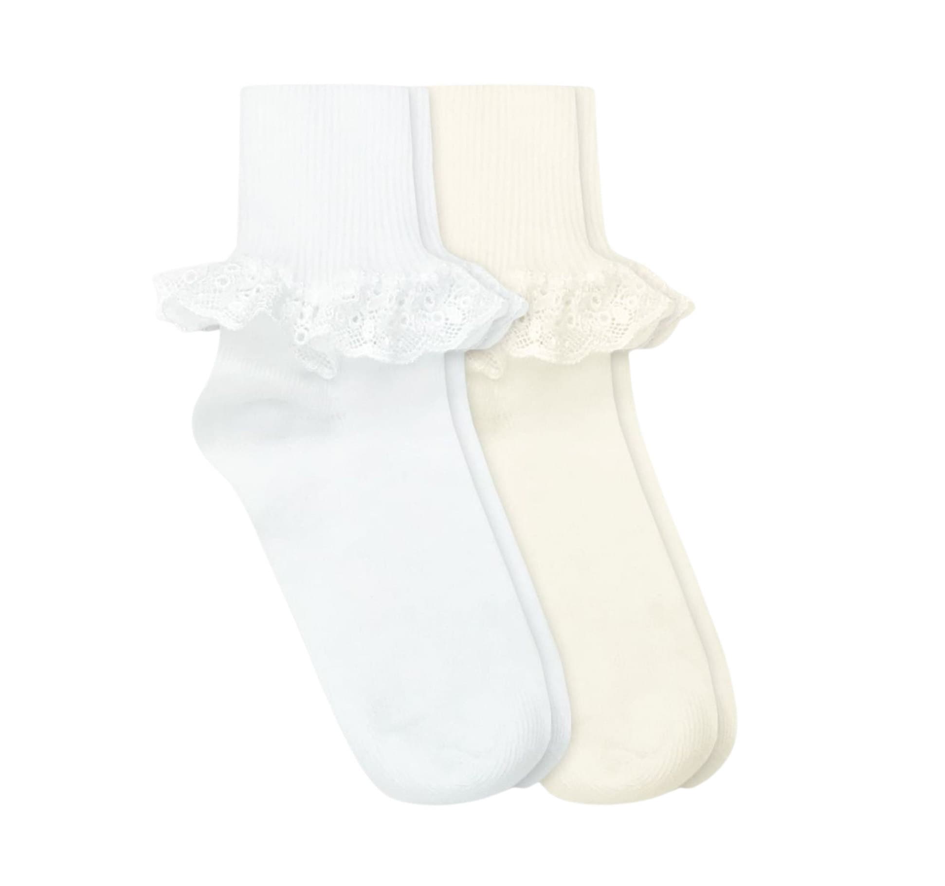 Cute Baby Socks in Pink, White, Cream & Blue – Lullaby Lane Baby Shop