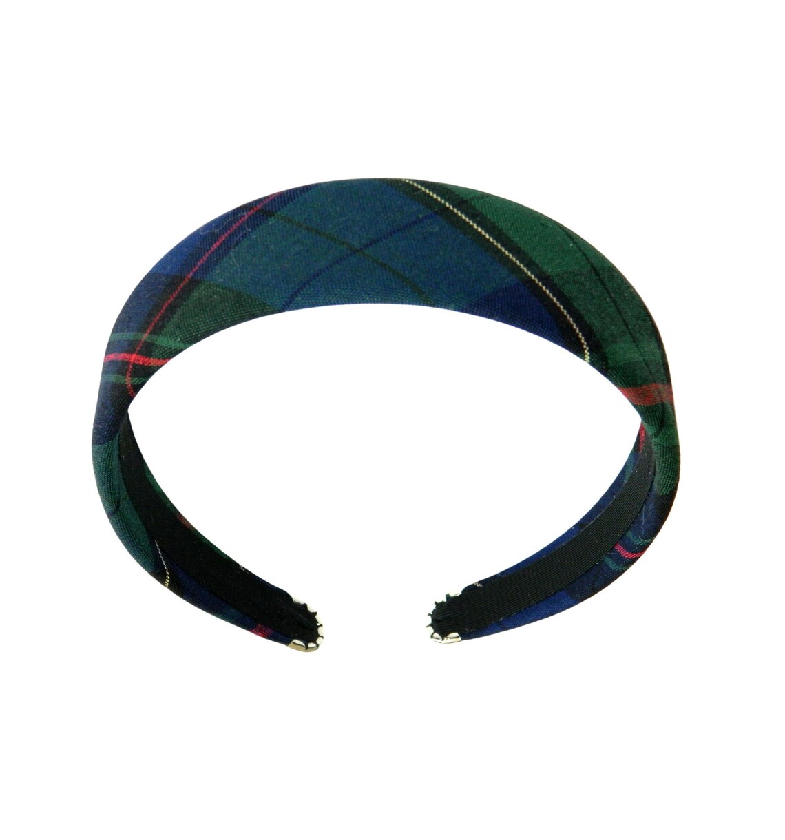 Navy Hunter Green & Red 1.5 Plaid Headband School Etsy