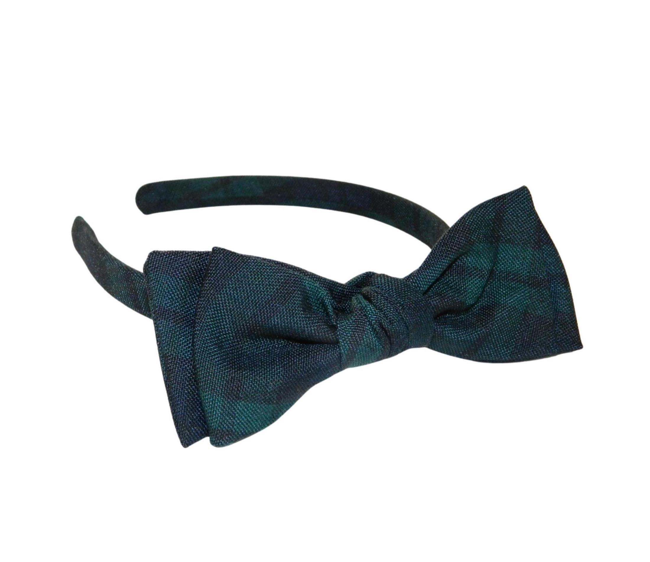 Black Watch Plaid Hair Accessories - Etsy display picture 3