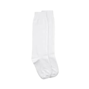 White Uniform Knee Highs School Uniform Socks, White Knee High Socks ...