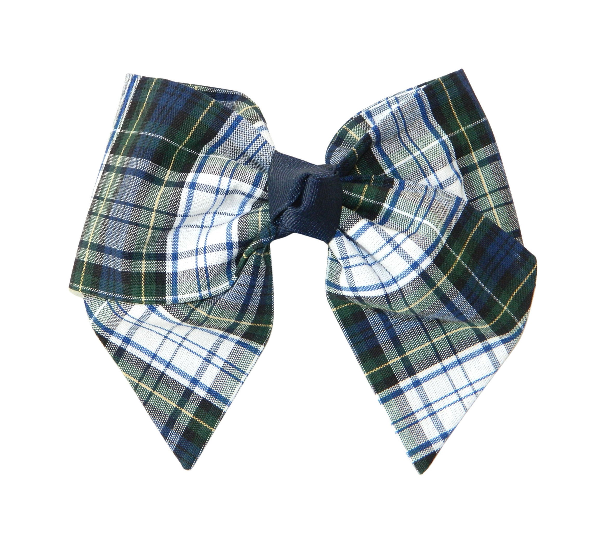 School Uniform Plaid hair bow School Plaid Hair bow school plaid MTM school uniform Back to school hair bows school hair bows
