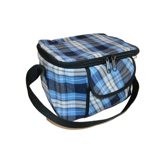 Plaid lunch bag Clearance