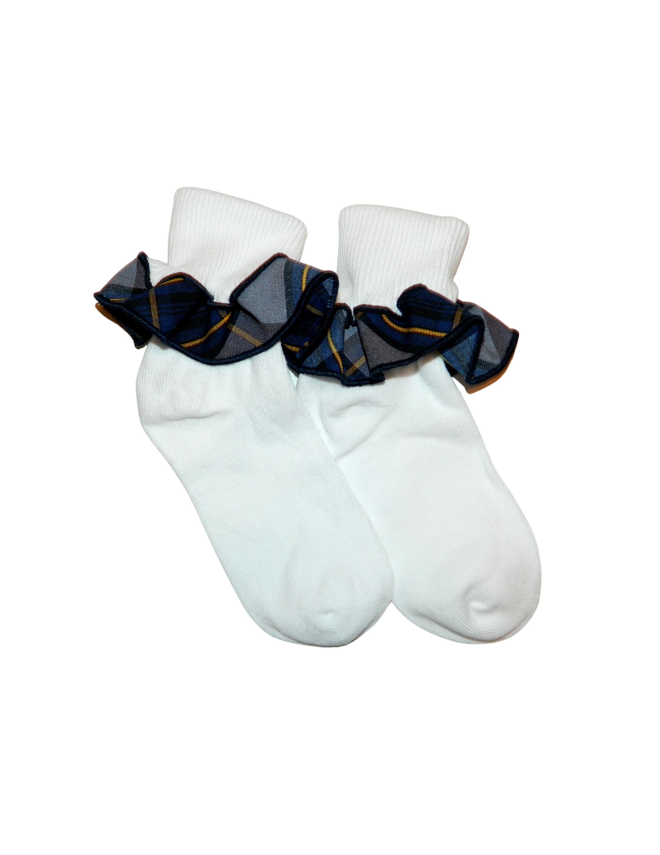 slim fit dress slacks Tallia Mens Polka Dot Design Socks - Navy/Gold