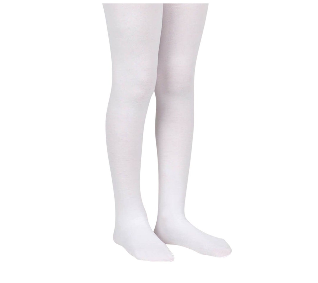 Girls Cotton Rich Uniform School Tights Warm Soft and Durable Girls Tights  for Comfortable Schoolwear