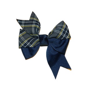 Back to School Elastic Soft Headband in School Uniform Plaids-Available in 23 Plaids 