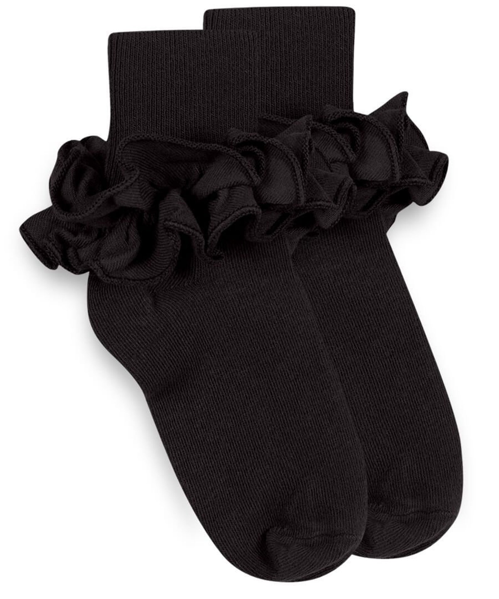 Girl's Soft Black Ruffle Socks Black Ruffle Socks Etsy