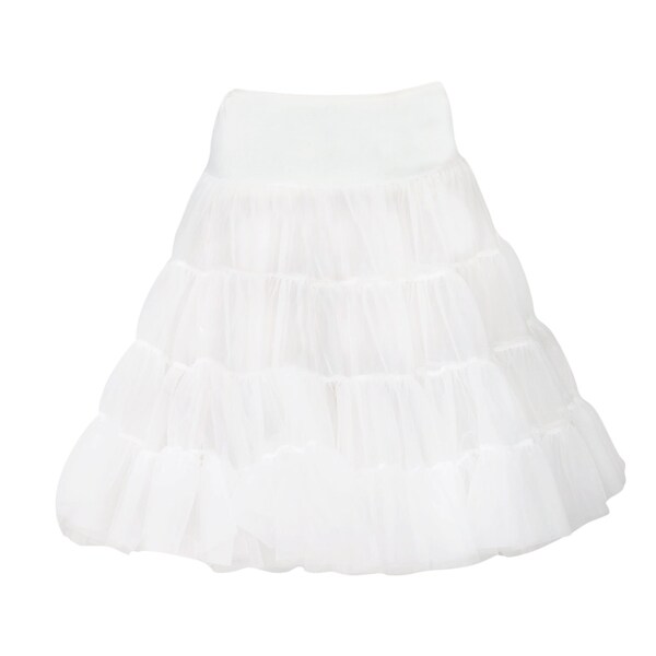 Girl's Tea Length Soft Petticoat - Girl's Petticoat, Girls Pettiskirt, Girl's Crinoline, First Communion Pettiskirt, Flower Girl Pettiskirt