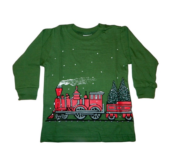 Christmas train shirt Clearance