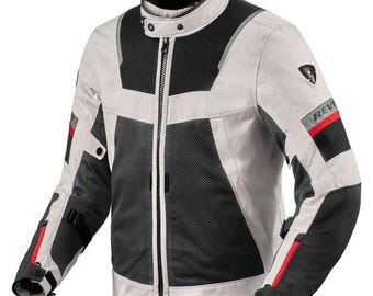 REV'IT! Tornado 4 H2O Men's Waterproof Adventure Motorcycle Jacket CE Armor Summer Textile