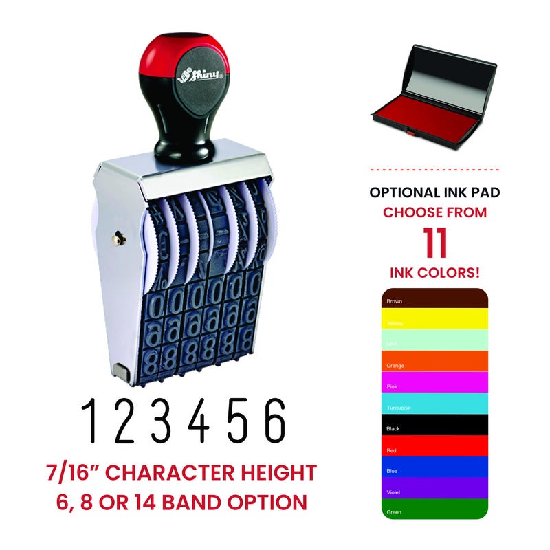 Custom Band Date Stamps - Etsy