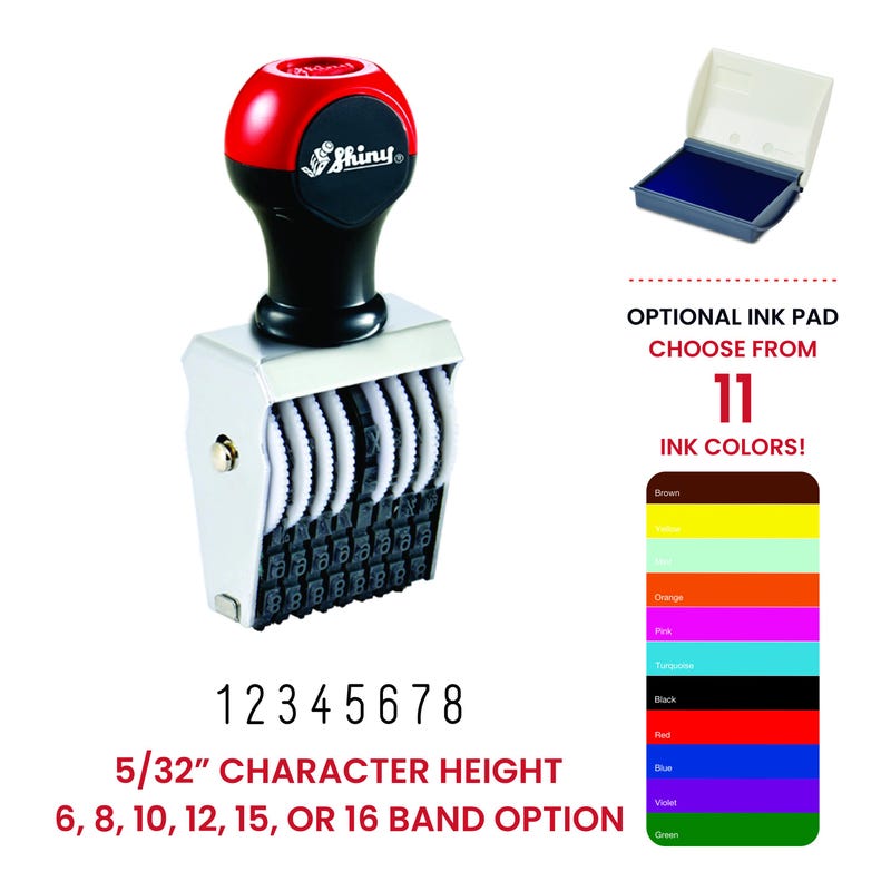 Custom Band Date Stamps - Etsy