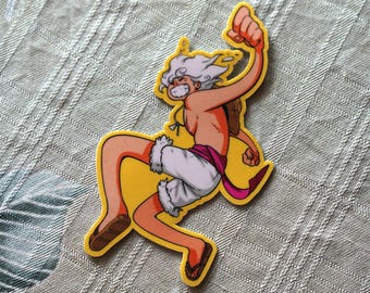 One Piece Luffy Gear 5 Vinyl Sticker