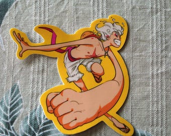 One Piece Luffy Gear 5 Vinyl Sticker V002