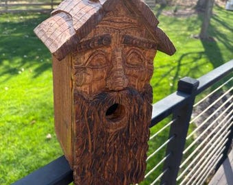 Wood Spirit Birdhouse, Oscar