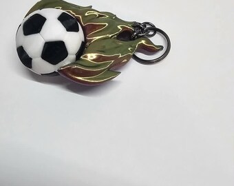 Soccer Fidget Keychain