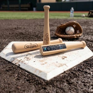 Bat remote holder