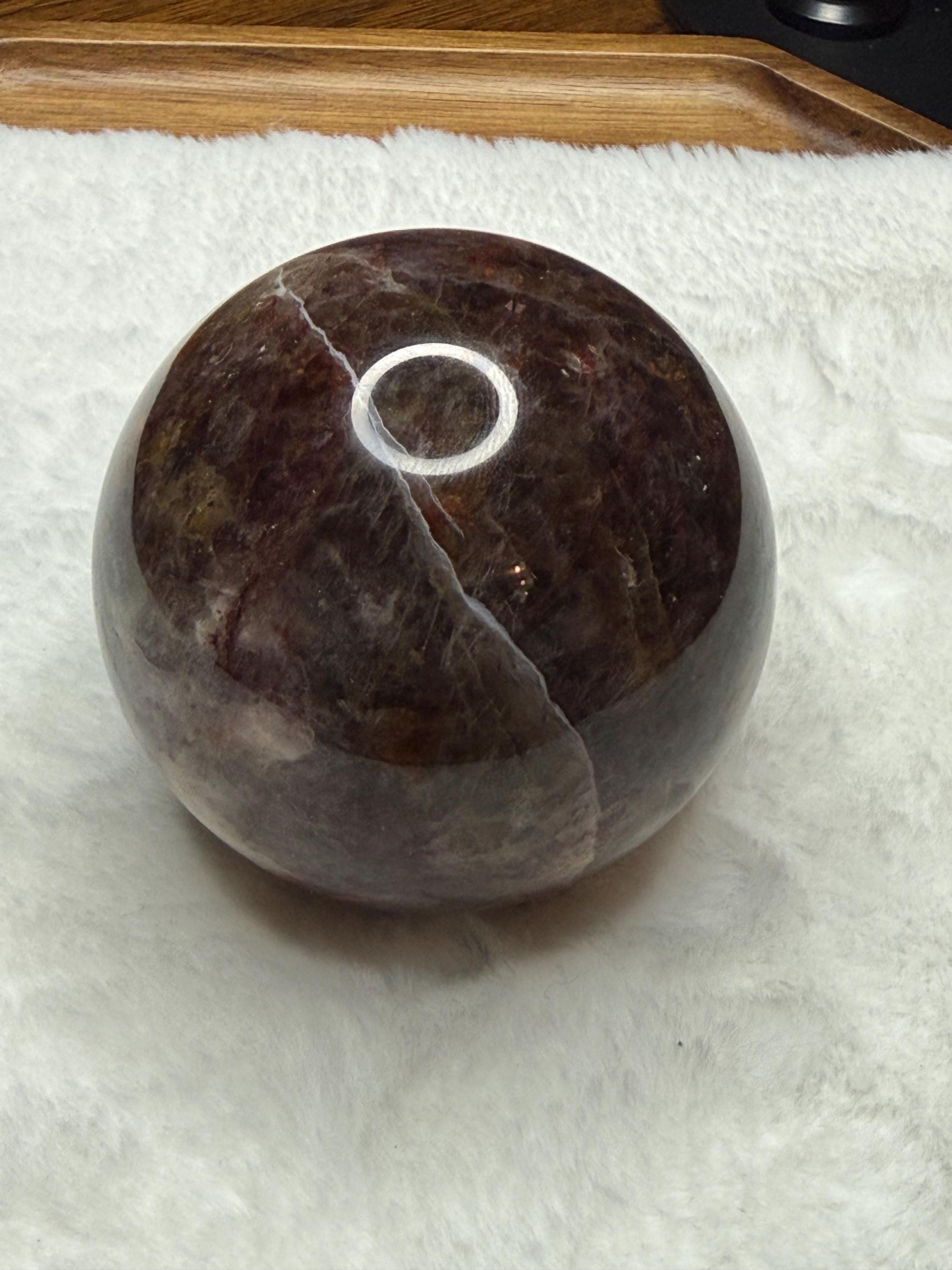 Flow Jasper Koi Fish Jasper Sphere – Prosperity & Flow Crystal Sphere 13.8oz - Etsy