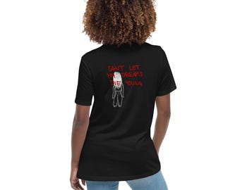 Camiseta relajada para mujer