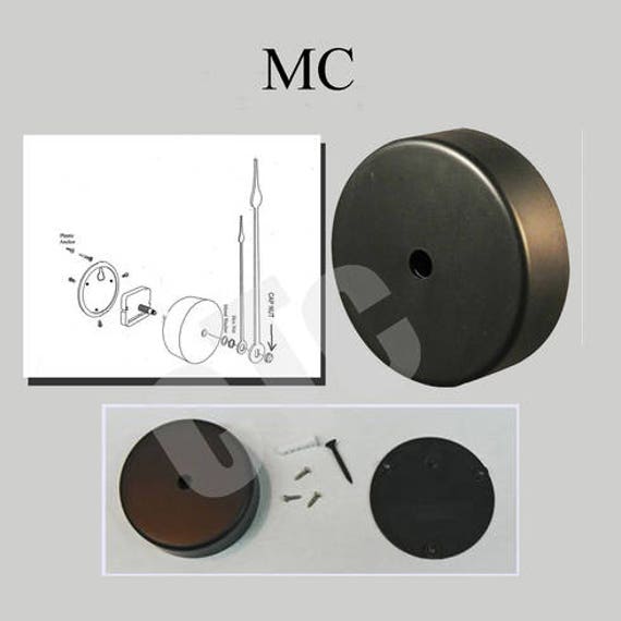 HANGER /& 3.5/" hand #07 Quartz Clock kit 3//4/" threaded LONG SHAFT quiet motor
