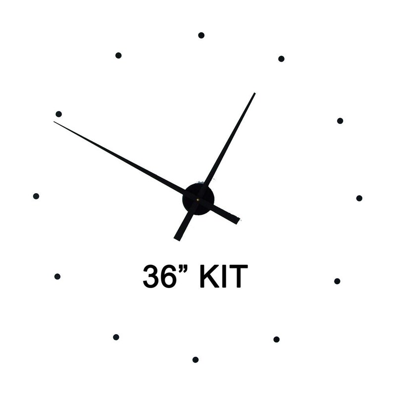 Wall Clock KIT36 to make your own 36 wall clock includes Etsy