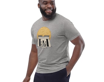 Camiseta del Templo de Luxor, Egipto, Camiseta con estampado del Antiguo Egipto, Camiseta de mitología e historia, Regalo de viaje de algodón orgánico