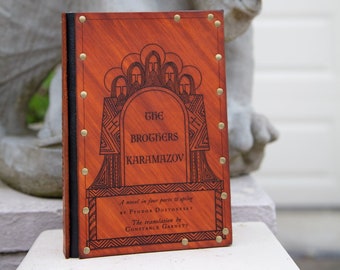 The Brothers Karamazov with leather cover