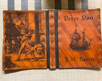 Leather covered copy of Peter Pan