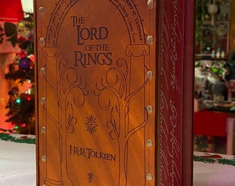 Tolkien Illustrated LOTR with leather cover