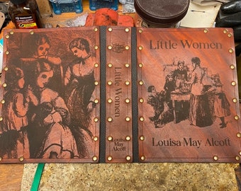 Leather covered copy of Little Women by Louisa May Alcott