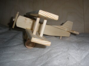 Modèle D'avion En Bois Rétro - Planeur Miniature Fait Main, Décoration Vintage - Pour Maison, Bureau, Café, Collection