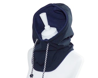 Hood Loop - Softshell donkerblauw, waterdicht