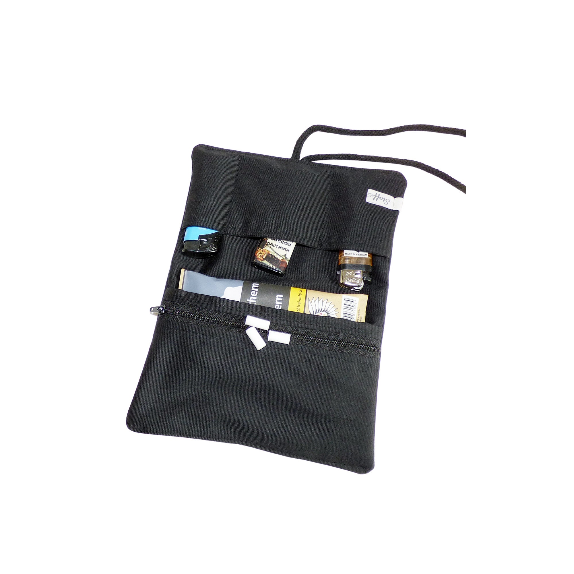 Tobacco Bag, Tobacco Bag, Rotary Bag, Softshell, Cord Etsy UK