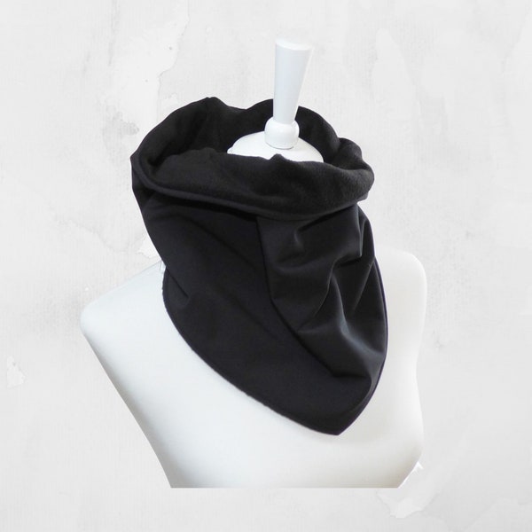 Loop, softshell, slip scarf, neck sock