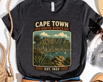 Cape Town South Africa Tee, Cape Town South Africa Vacation Shirt, Cape Town Family Trip Tee, Cape Town Matching Shirts