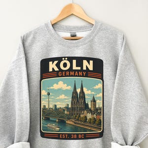 Sudadera Colonia Alemania, Camiseta de vacaciones Colonia Alemania, Camiseta para viaje familiar a Colonia, Camisetas a juego Colonia, Colonia Alemania