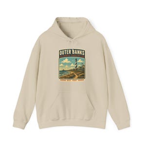 Outer Banks North Carolina Hoodie, Outer Banks North Carolina Vacation Shirt, Outer Banks Family Trip Tee, Outer Banks image 3