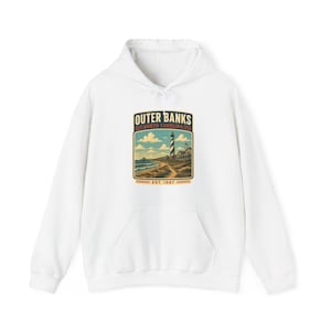 Outer Banks North Carolina Hoodie, Outer Banks North Carolina Vacation Shirt, Outer Banks Family Trip Tee, Outer Banks image 2