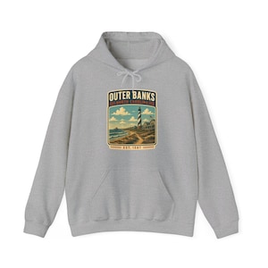Outer Banks North Carolina Hoodie, Outer Banks North Carolina Vacation Shirt, Outer Banks Family Trip Tee, Outer Banks image 6