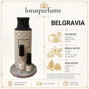 Belgravia | Middle Eastern Perfume(Maison Asrar) | 2ml / 5ml / 10ml samples