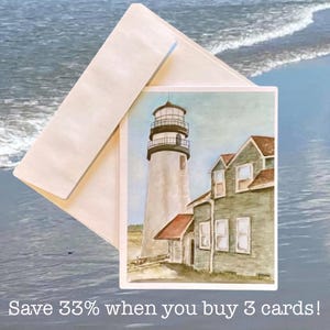 Sparen Sie 33%, wenn Sie 3 Karten, leere Grußkarten und Dankeskarten, Aquarellbilder und Illustrationen kaufen, sparen Sie bei einem Vielfachen