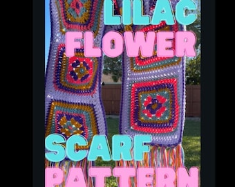 Lilac Scarf Pattern