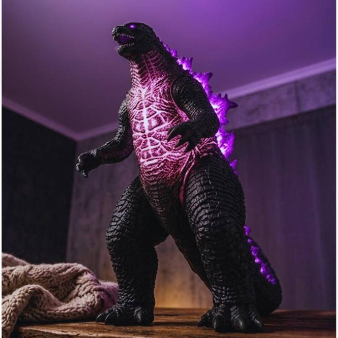 Articulated 3D Printed Godzilla Figure: Poseable Kaiju Desk Model Gift ...