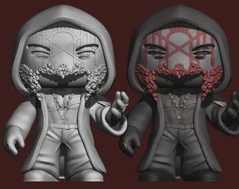 Custom Vinyl Style Figurine - Sleep Token - Bad Omens - Music Fan Gift - Chibi Collectible