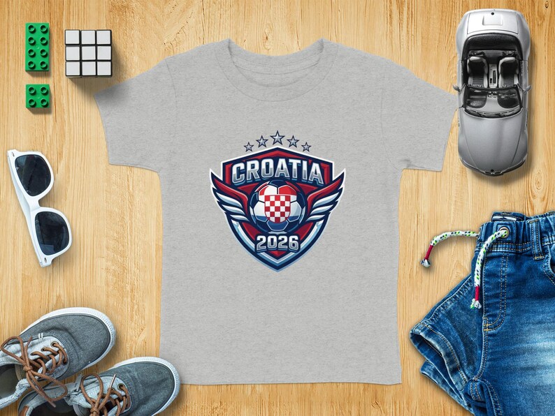 Croatia 2026 soccer jersey with wings and shield logo.