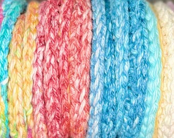 Exfoliantes faciales de ganchillo (paquete de 4)