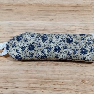 Handmade Quilted Cast Iron Skillet Handle Covers & Lid Knob Covers, Heat Resistant Pot Sleeve, Kitchen Protection Tan Floral Handle