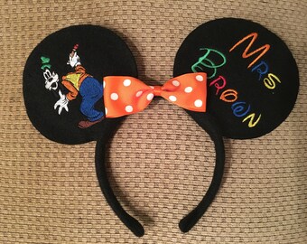 Goofy Inspired Boy or Girl Personalized Mouse  Ears headbands