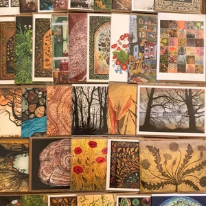 Cinq cartes de vœux au choix