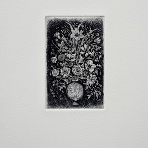 Little etching 2 x 3inches limited edition image 3