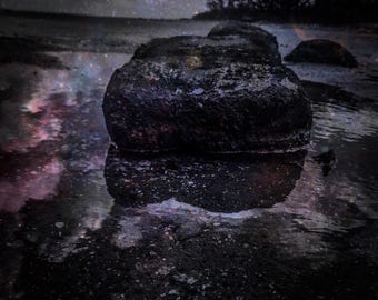 Fotografía del cielo nocturno de Florida: Estrellas costeras con un ambiente melancólico (Descarga digital)